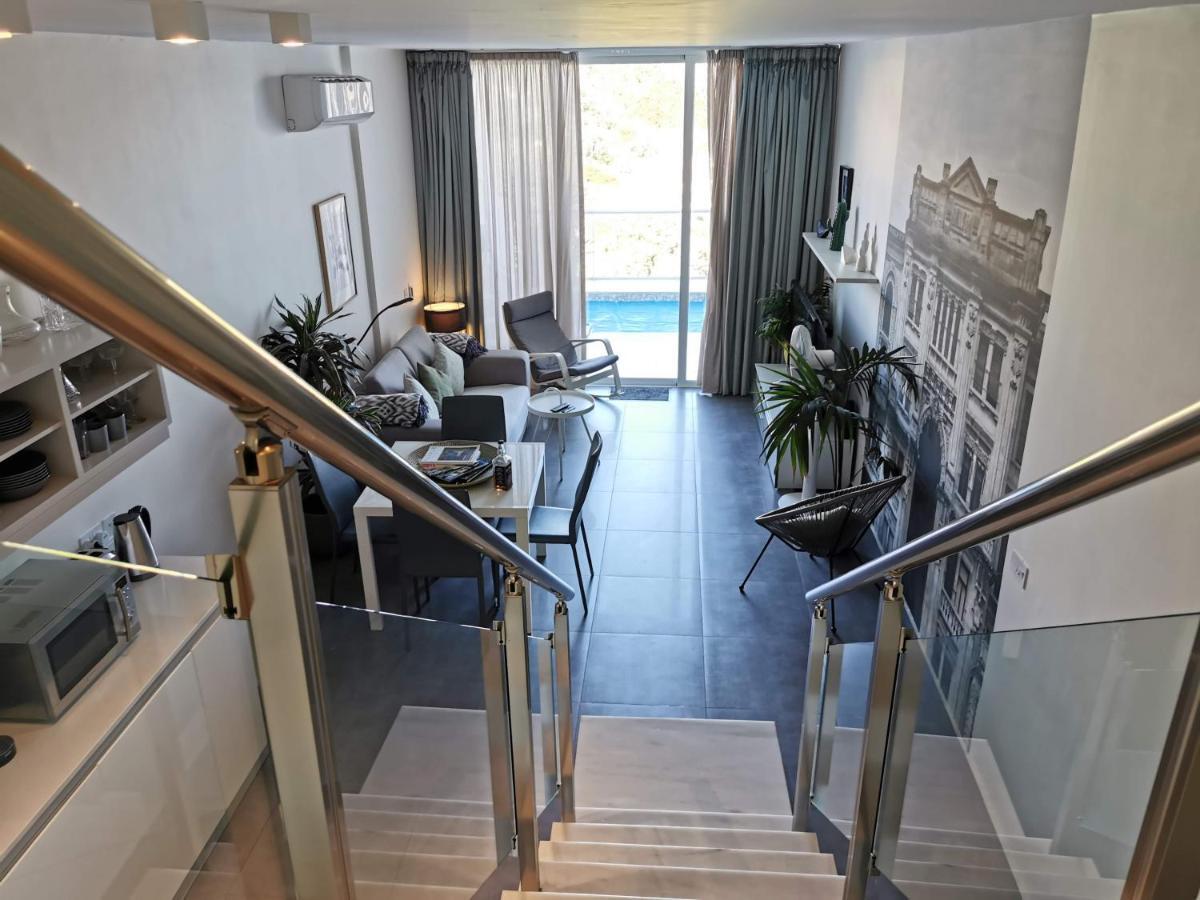 Duplex Maisonette With Heated P-Pool And Jacuzzi Saint Julian's Dış mekan fotoğraf